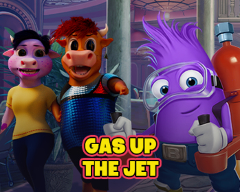 Gas up the jet