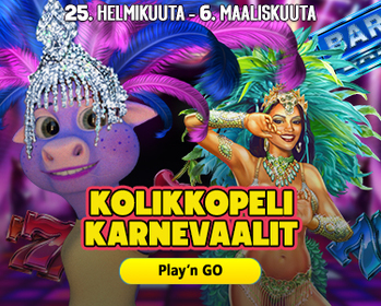 Ravista sitä kuin se olisi karnevaali