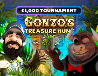 €1K Gonzo’s Treasure Hunt Tournament