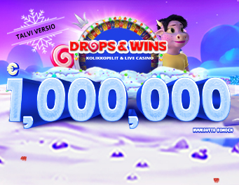 Drops & Wins Talviversioturnaus Kolikkopeleihin ja Live Casinolle